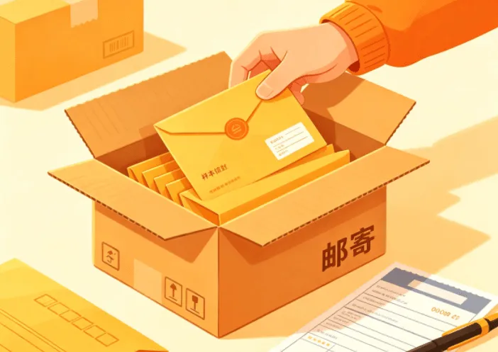 第四步:样本邮寄送检(保密运输)
