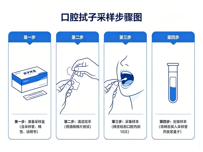 口腔拭子采集方法
