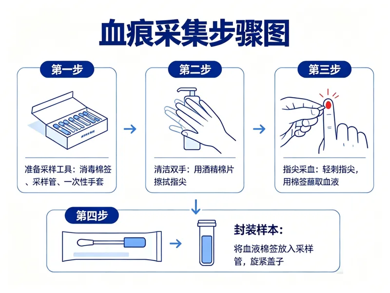 指尖血采集方法