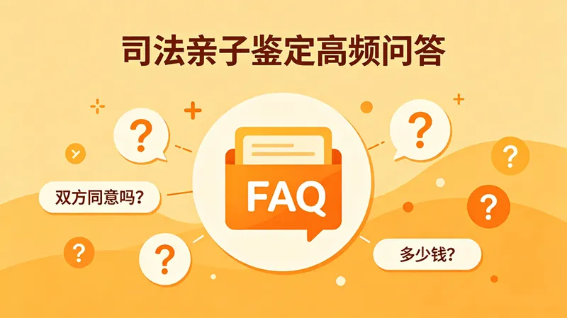 司法亲子鉴定高频问答