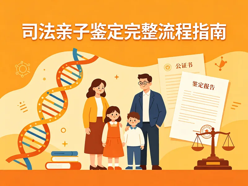 司法亲子鉴定完整流程指南(2026最新实操版)